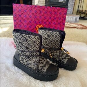 Tory Burch Women's T Monogram Boots